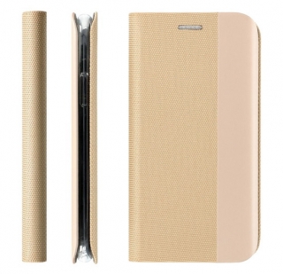 Peněženkové zlaté SENSITIVE BOOK pouzdro na XIAOMI Redmi 8A