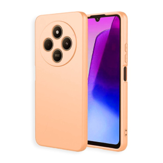 Kryt Silicone Lite pro Xiaomi Redmi 14C , barva broskvová