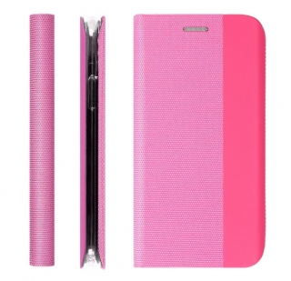 Peněženkové růžové SENSITIVE BOOK pouzdro na XIAOMI Redmi 8A