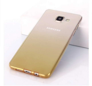 Ultratenké gelové zlaté ombre pouzdro na XIAOMI Mi6