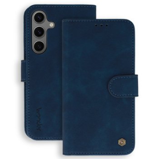 Knížkové pouzdro Wonder Fancy pro Samsung Galaxy S26 , barva modrá