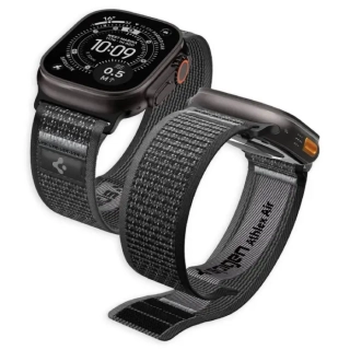 Spigen Athlex Air 2 Apple Watch 8 / 9 / 10 / 11 / SE / Ultra 44/45/46/49mm Active Black / Grey