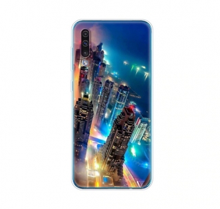 Gelové pouzdro s obrázkem na LENOVO Vibe C2 - vzor CITY