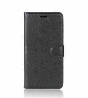 Peněženkové černé pouzdro V2 na HUAWEI Mate 10 (gelový držák)