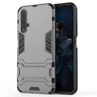 Hybridní šedé ARMOR STAND pouzdro na HONOR 7X