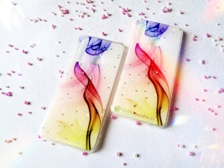 Gelové SMOKE GLITTER pouzdro na HONOR 20 Lite