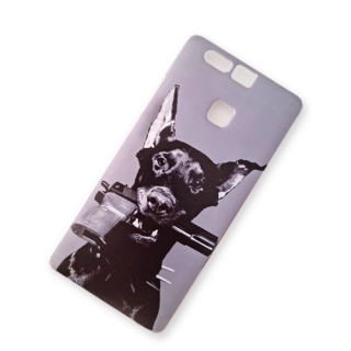 BACKCASE pouzdro na HUAWEI P9 - vzor GUN DOG