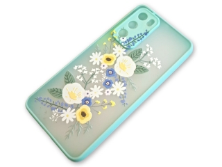 Hybridní tyrkysové FROZEN ART pouzdro na HUAWEI P40