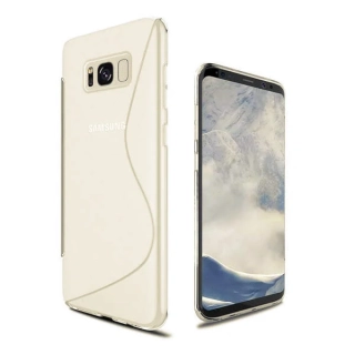 Gelové čiré S-LINE pouzdro na SAMSUNG G955 Galaxy S8 Plus
