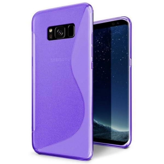 Gelové fialové S-LINE pouzdro na SAMSUNG G955 Galaxy S8 Plus