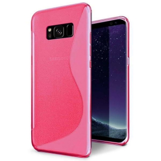 Gelové růžové S-LINE pouzdro na SAMSUNG G955 Galaxy S8 Plus
