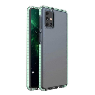 Gelové světle zelené pouzdro SHOCK na SAMSUNG M317 Galaxy M31s