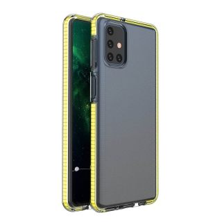 Gelové žluté pouzdro SHOCK na SAMSUNG M317 Galaxy M31s