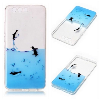 Gelové pouzdro s obrázkem na SAMSUNG G950 Galaxy S8 - vzor PENGUINS