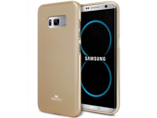Gelové zlaté pouzdro iJelly na SAMSUNG G955 Galaxy S8 Plus