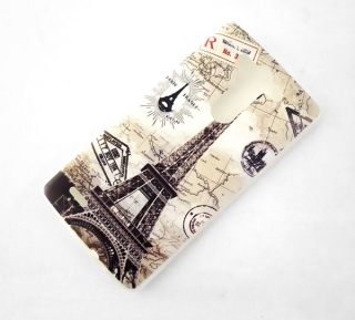 Gelové pouzdro s obrázkem na LG G3 Mini G3S D722 - vzor PARIS POSTCARD