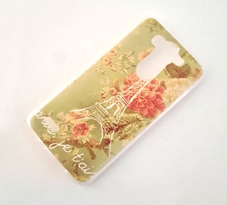 Gelové pouzdro s obrázkem na LG G3 Mini G3S D722 - vzor FLORA PARIS