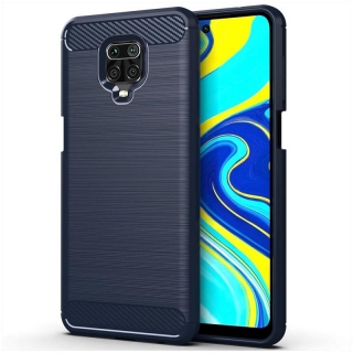Gelové tmavě modré ARMOR STYLE pouzdro na XIAOMI Redmi Note 9 Pro / 9S