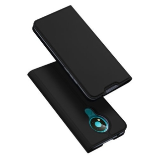 Peněženkové černé DUX SKIN PRO pouzdro na NOKIA 3.4