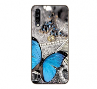 Gelové pouzdro s obrázkem na ASUS ZenFone Go ZB450KL / ZB452KG - vzor BLUE BUTTERFLY