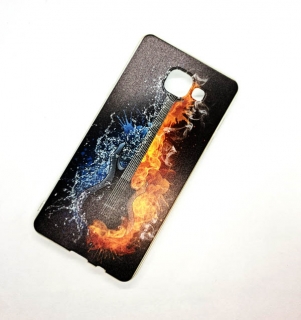Ultratenké gelové pouzdro s obrázkem na SAMSUNG A510F Galaxy A5 (2016) - vzor GUITAR HERO
