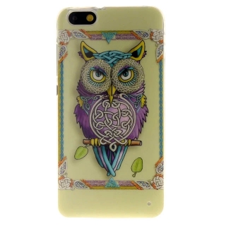 Gelové pouzdro s obrázkem na HONOR 4X - vzor MYSTIC OWL