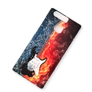 BACKCASE pouzdro na HUAWEI P9 - vzor GUITAR HERO