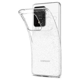 Ultratenké gelové čiré GLITTER pouzdro na XIAOMI Redmi 8