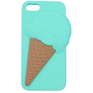 Silikonové tykrysové 3D pouzdro ICE CREAM na SAMSUNG G920 Galaxy S6