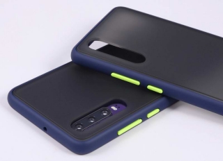 Hybridní tmavě modré FROZEN pouzdro na XIAOMI Redmi Note 8
