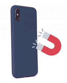 Ultratenké gelové modré pouzdro FORCELL MAGNET na SAMSUNG A505 Galaxy A50 / A307 Galaxy A30s