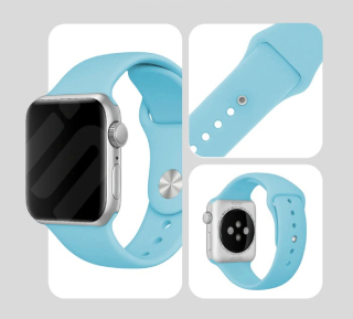 Apple Watch řemínek jednobarevný 42/44/45/49mm - L (Obvod ruky 18,5 - 23cm)