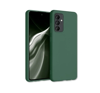 Kryt ochranný MATT pro Samsung Galaxy A14 4G / A14 5G (SM-A145/ A146) tmavě zelená