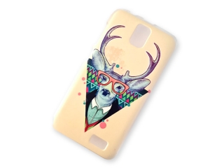 BACKCASE pouzdro na Lenovo A328 - vzor DEER HIPSTER