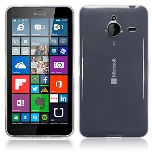 Ultratenké gelové čiré pouzdro na MICROSOFT Lumia 640 XL