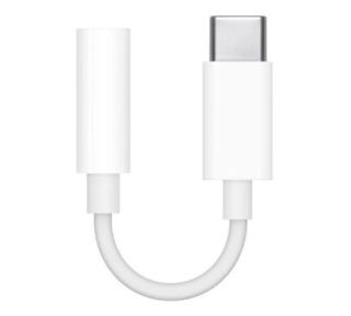 Adapter Apple iPhone MU7E2ZM/A USB-C - Jack 3,5mm