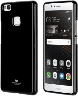 Gelové černé pouzdro MERCURY iJelly na HUAWEI P9 Lite