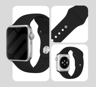 Apple Watch řemínek jednobarevný 42/44/45/49mm - - L (Obvod ruky 18,5 - 23cm)