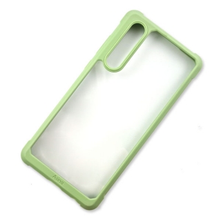 Gelové zelené BUMPER pouzdro na HUAWEI P30