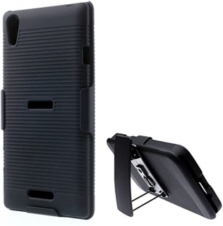 BACKCASE černé BELT pouzdro na SONY Xperia T3 D5103