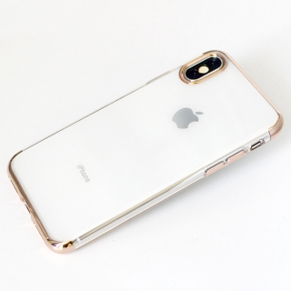 Gelové zlaté pouzdro FRAME V2 na XIAOMI Redmi 7