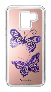 Gelové zrcadlové CELLULARLINE liquid pouzdro na SAMSUNG J600 Galaxy J6 (2018)