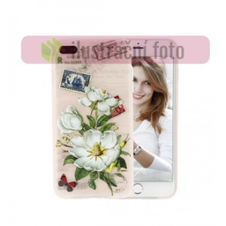 Gelové pouzdro s obrázkem na APPLE iPhone 7 (4.7) / iPhone 8 (4.7) / iPhone SE (2020) - vzor FLORAL STAMP