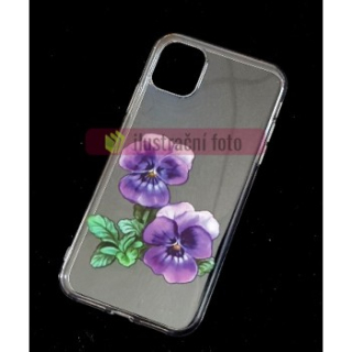 Gelové pouzdro s obrázkem na APPLE iPhone 11 (6.1) - vzor VIOLET