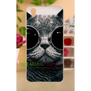 Gelové pouzdro s obrázkem na ASUS ZenFone Live ZB501KL - vzor CAT IN SUNGLASSES