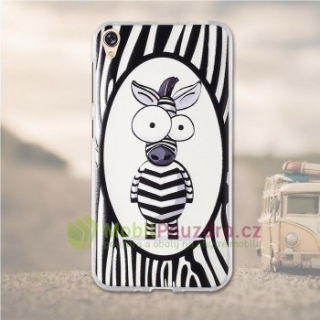 Gelové pouzdro s obrázkem na ASUS ZenFone Live ZB501KL - vzor ZEBRA
