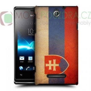 HEADCASE pouzdro na SONY Xperia E C1505 - vzor VINTAGE SLOVAKIA