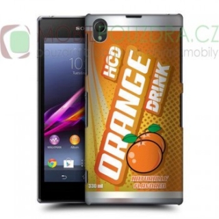 HEADCASE pouzdro na SONY Xperia Z1 C6903 - vzor ORANGE DRINK