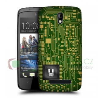 HEADCASE pouzdro na HTC Desire 500 - vzor CIRCUIT
