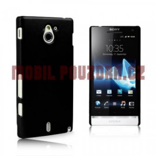 BACKCASE černé pouzdro na SONY Xperia Sola